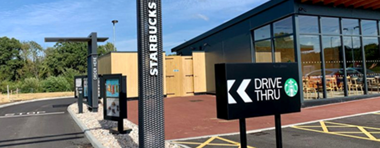 Starbucks Drive Thru, Intu Merry Hill, Pedmore Road, Brierley Hill, DY5 1QX